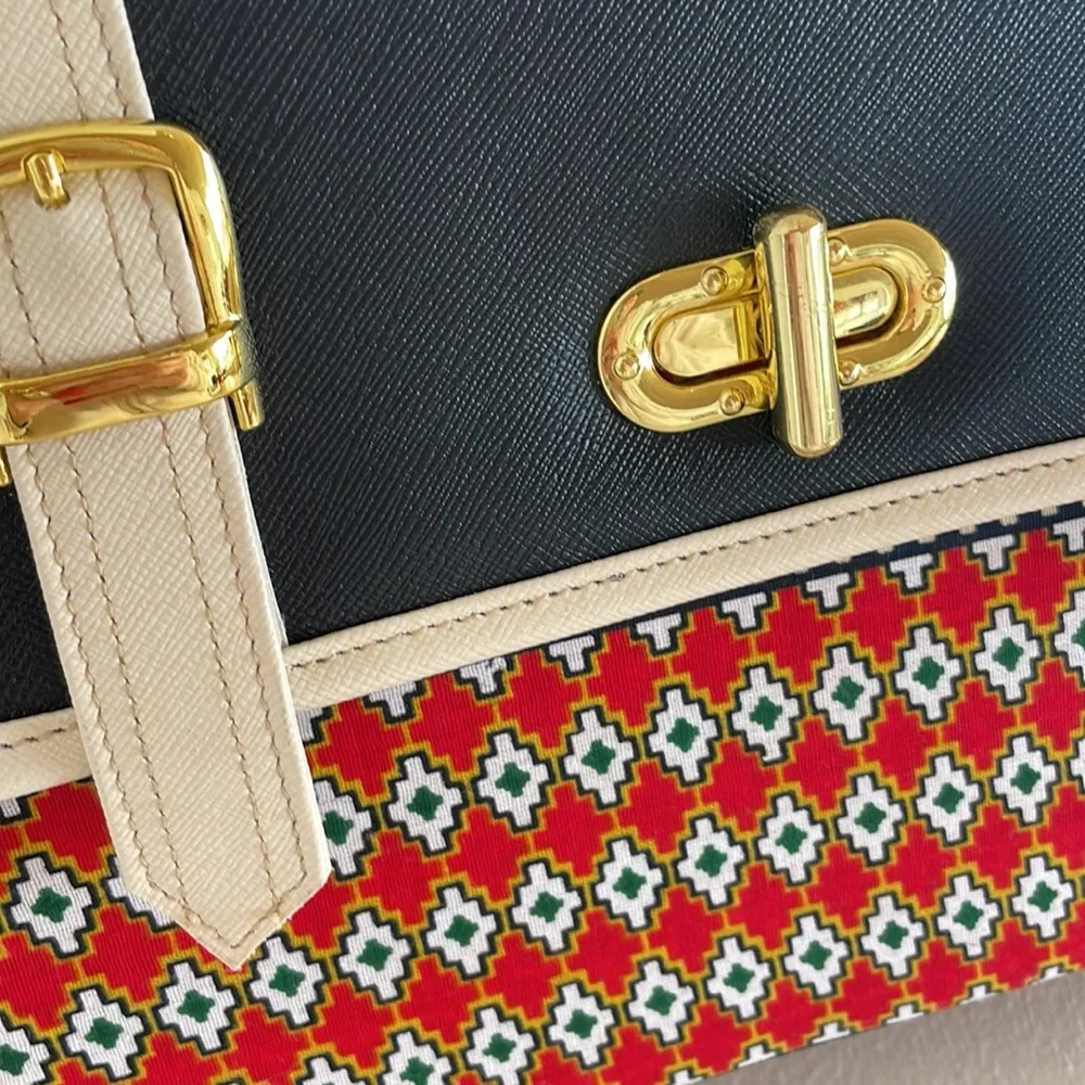 NEW Fabric Pattern Fashion Trendy Briefcase and Back Pack.